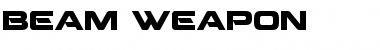 Download Beam Weapon Font