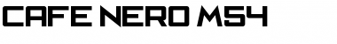 Download Cafe Nero M54 Font