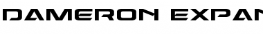 Dameron Expanded Expanded Font