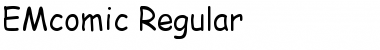 Download EMcomic-Regular Font