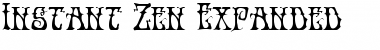 Download Instant Zen Expanded Font