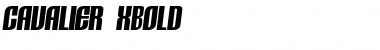 Download CAVALIER XBOLD Font