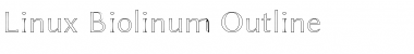 Download Linux Biolinum Outline Font
