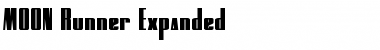 Download MOON Runner Expanded Font