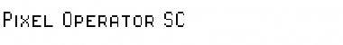 Download Pixel Operator SC Font