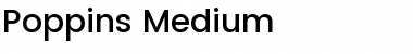 Download Poppins Medium Font
