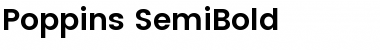 Download Poppins SemiBold Font