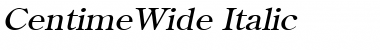Download CentimeWide Font