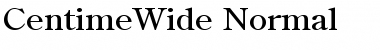 Download CentimeWide Font
