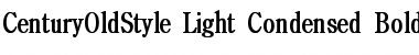 Download CenturyOldStyle-Light Condensed Font