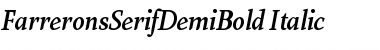 Farrerons Serif DemiBold Font