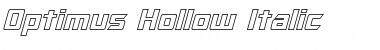 Download Optimus Hollow Font