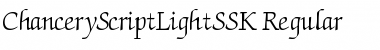 ChanceryScriptLightSSK Regular