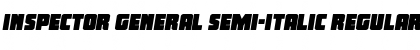 Download Inspector General Semi-Italic Font