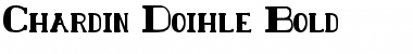 Download Chardin Doihle Bold Font