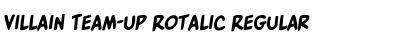 Download Villain Team-Up Rotalic Font