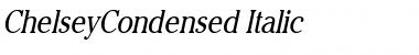 ChelseyCondensed Italic
