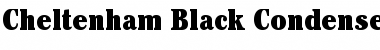 Cheltenham Black Condensed SSi Font
