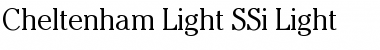 Download Cheltenham Light SSi Font