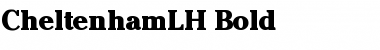 CheltenhamLH Bold Font