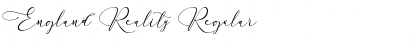 Download England Reality Font
