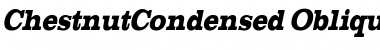 Download ChestnutCondensed Font