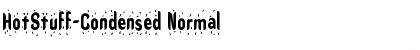 HotStuff-Condensed Normal Font