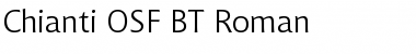Chianti OSF BT Roman Font