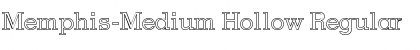 Download Memphis-Medium Hollow Font