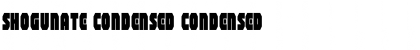 Download Shogunate Condensed Font