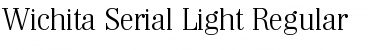Download Wichita-Serial-Light Font