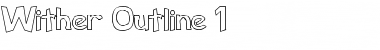 Download Wither Outline 1 Font