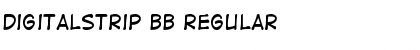 DigitalStrip BB Regular Font