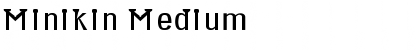 Minikin Medium Font