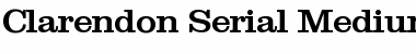 Download Clarendon-Serial-Medium Font