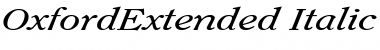 Download OxfordExtended Font