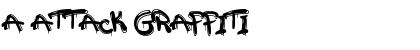 a Attack Graffiti Regular Font