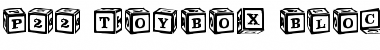 P22 ToyBox Blocks Regular Font