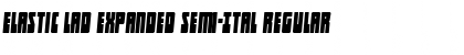 Download Elastic Lad Expanded Semi-Ital Font
