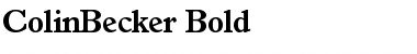 Download ColinBecker Font