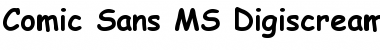 Download Comic Sans MS Digiscream Font