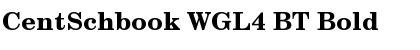 Download CentSchbook WGL4 BT Font
