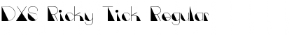 Download DXS Ricky Tick Font