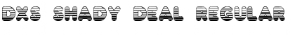 Download DXS Shady Deal Font