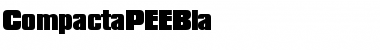 Download CompactaPEEBla Font