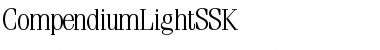 Download CompendiumLightSSK Font