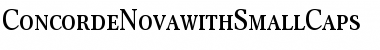 Download ConcordeNovawithSmallCaps Font