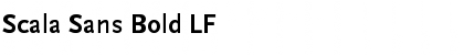 Scala Sans Bold LF Font
