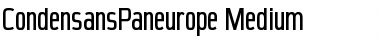 Download CondensansPaneurope-Medium Font