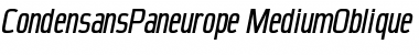 Download CondensansPaneurope-Medium Font